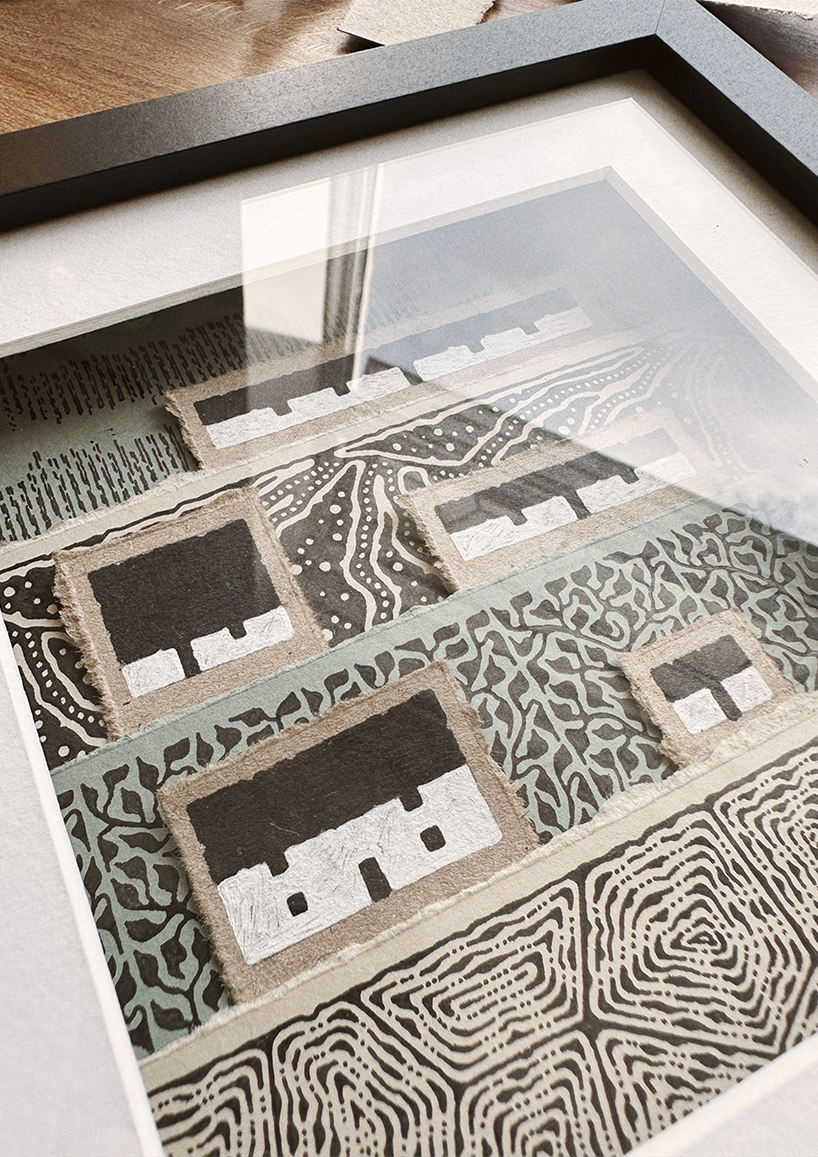 Ard na Mara Cottages - Framed Original Artwork