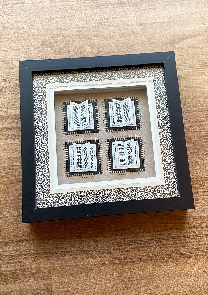 The Open Books - Framed Original Artwork