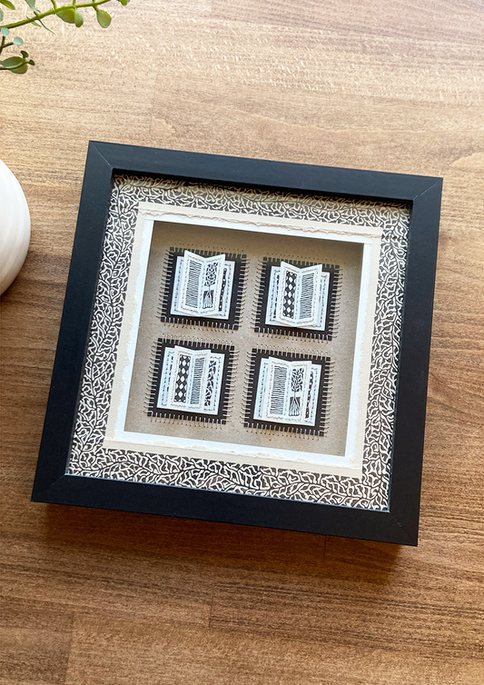 The Open Books - Framed Original Artwork