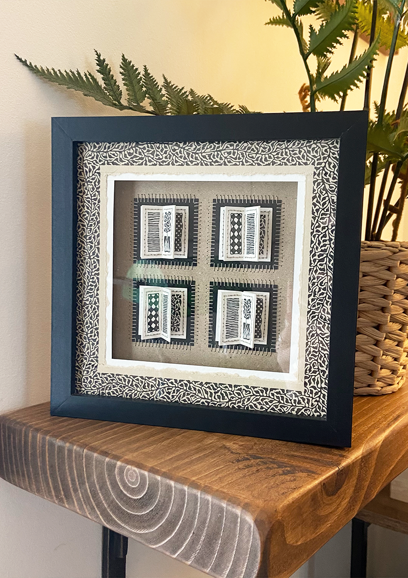 The Open Books - Framed Original Artwork