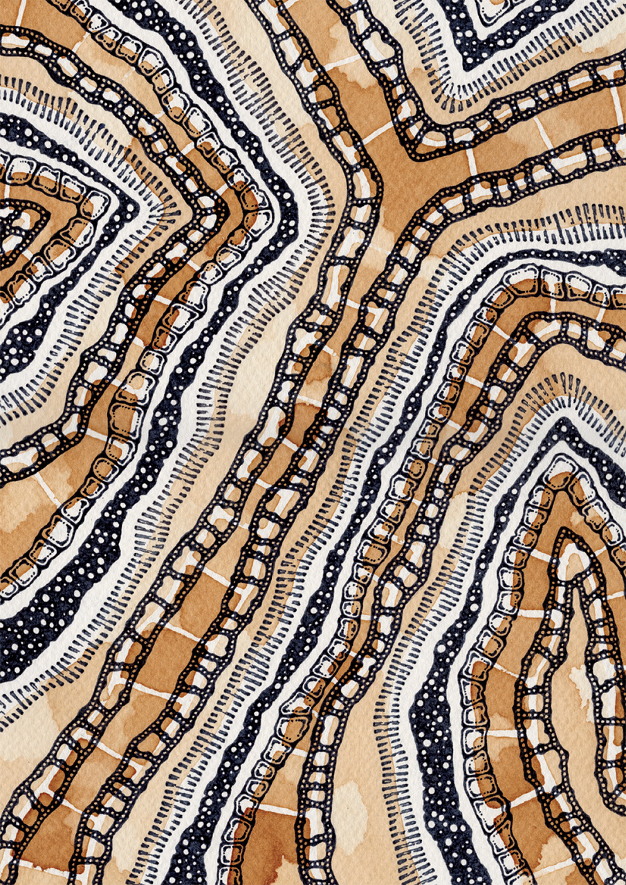 The Midnight Hills - Art Print