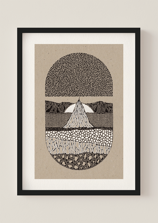The Nordic Tree - Art Print