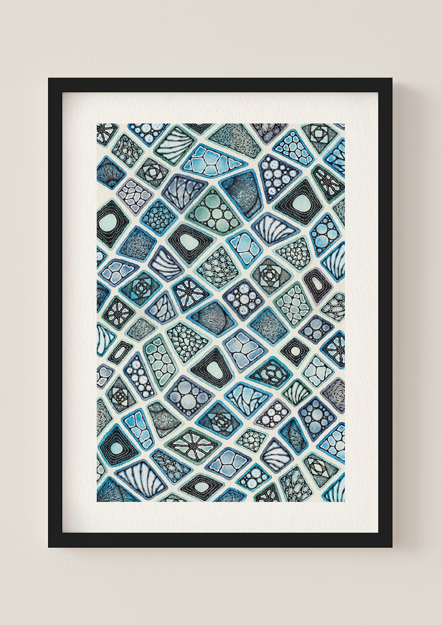 The Sea Stones - Art Print