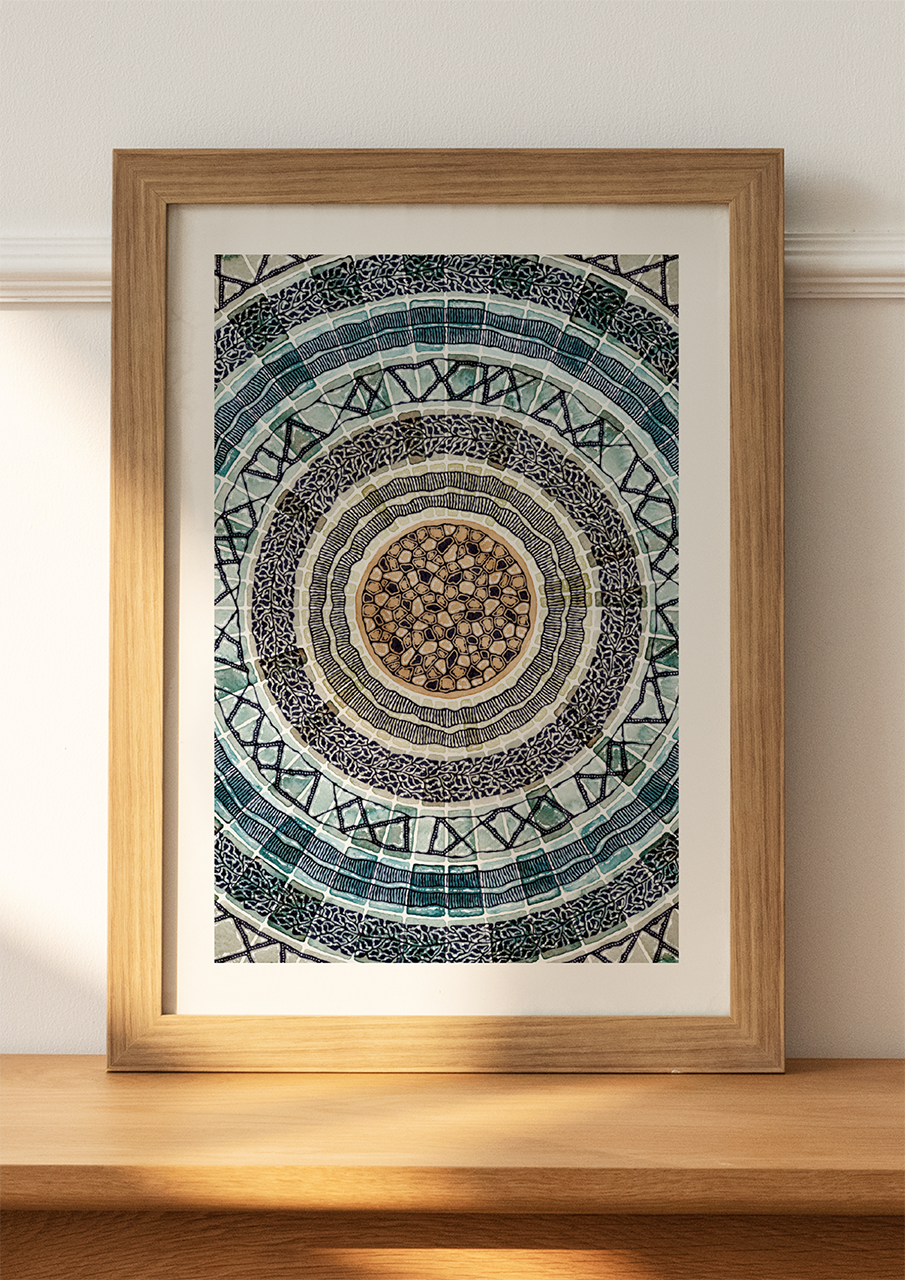 The Stained Light - Art Print