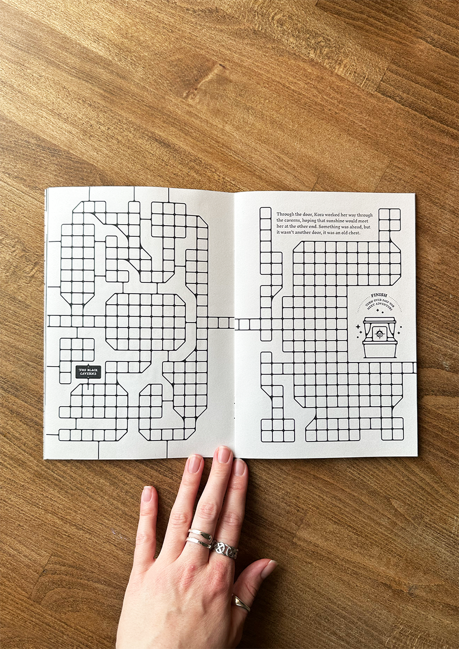 The Winding Way - Adventure Story Colouring Book