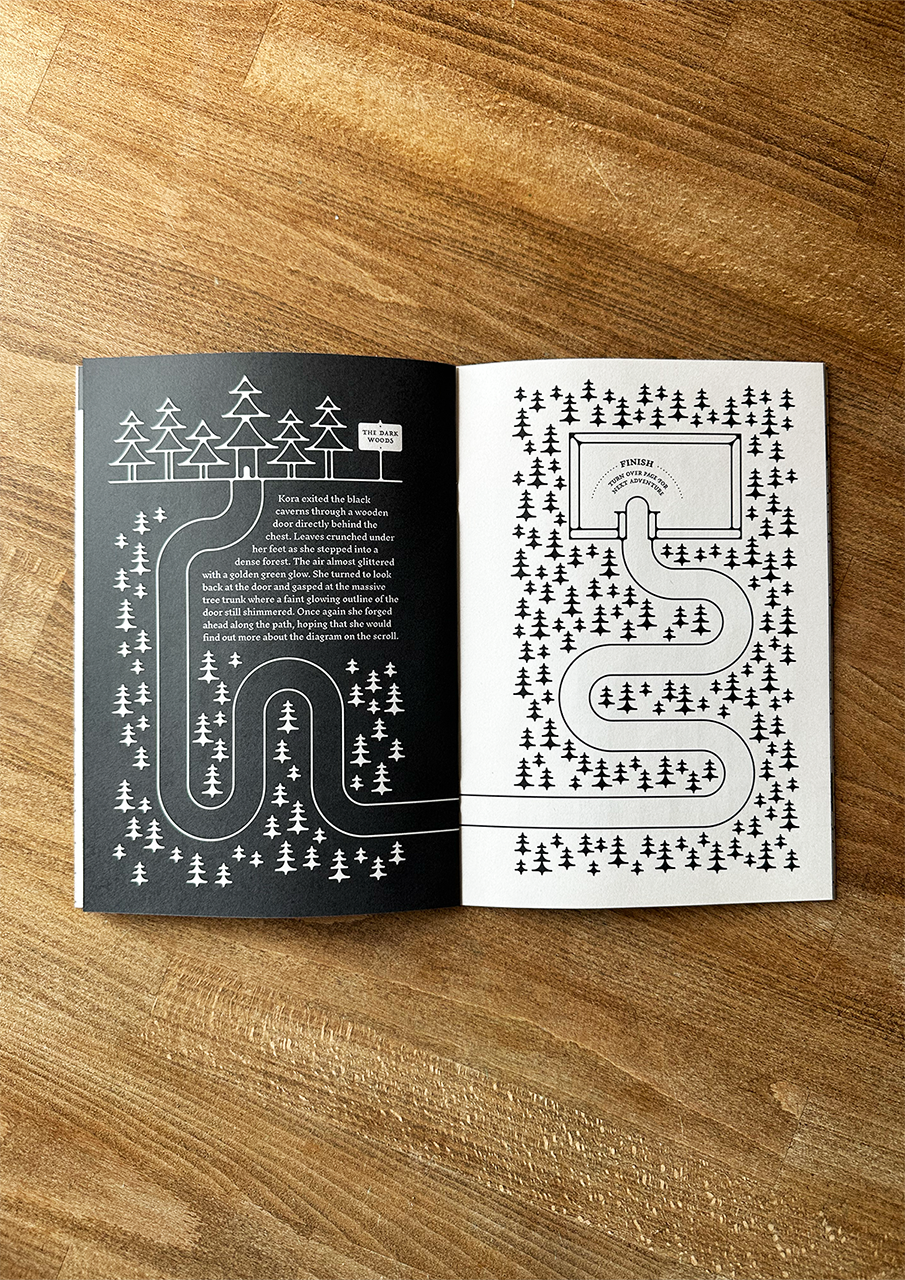 The Winding Way - Adventure Story Colouring Book