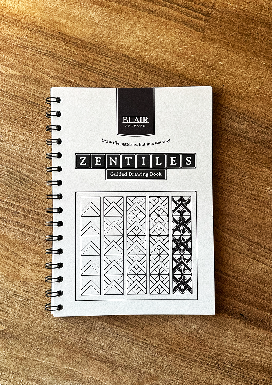 Zentiles Guided Drawing Book