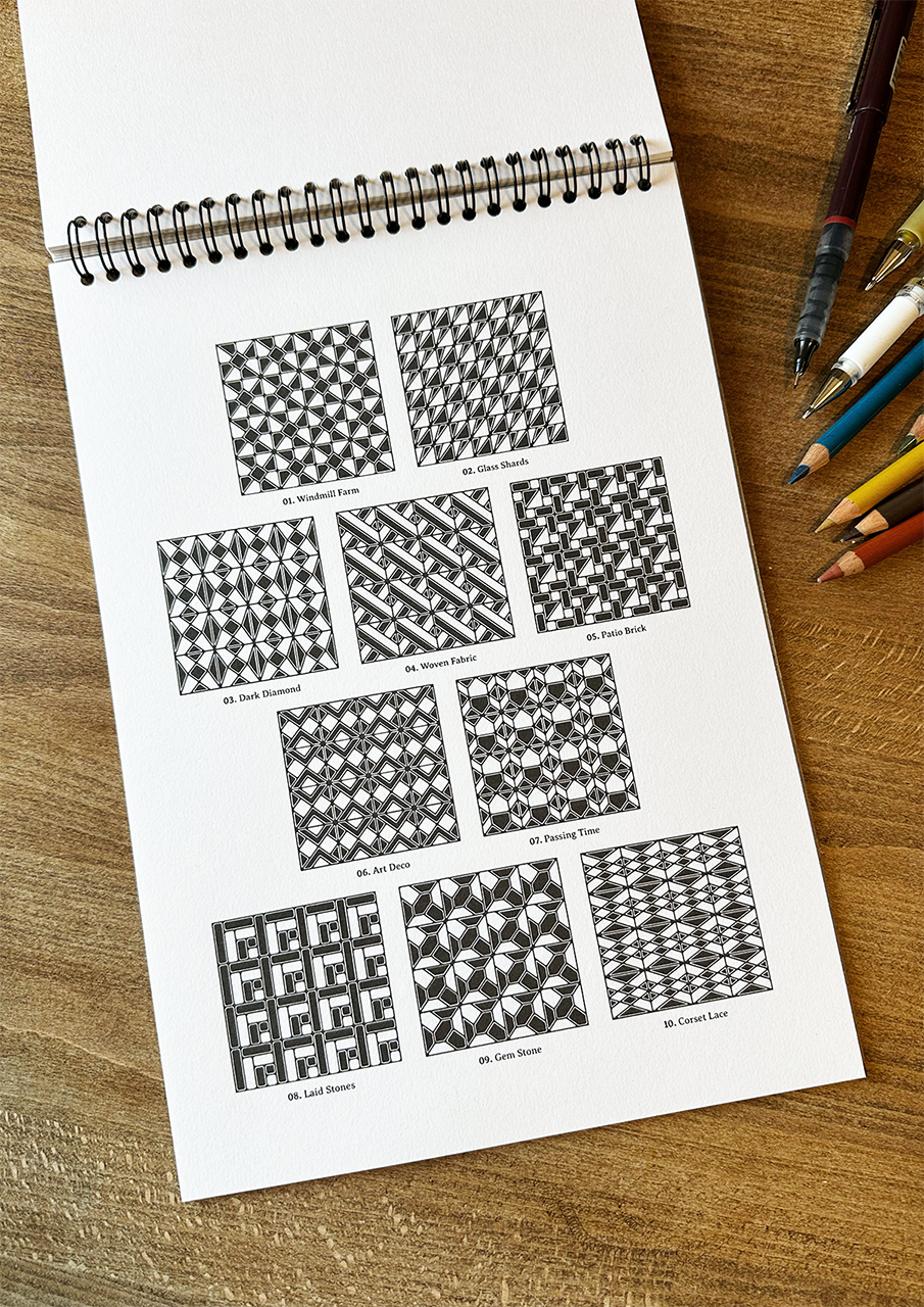 Zentiles Guided Drawing Book