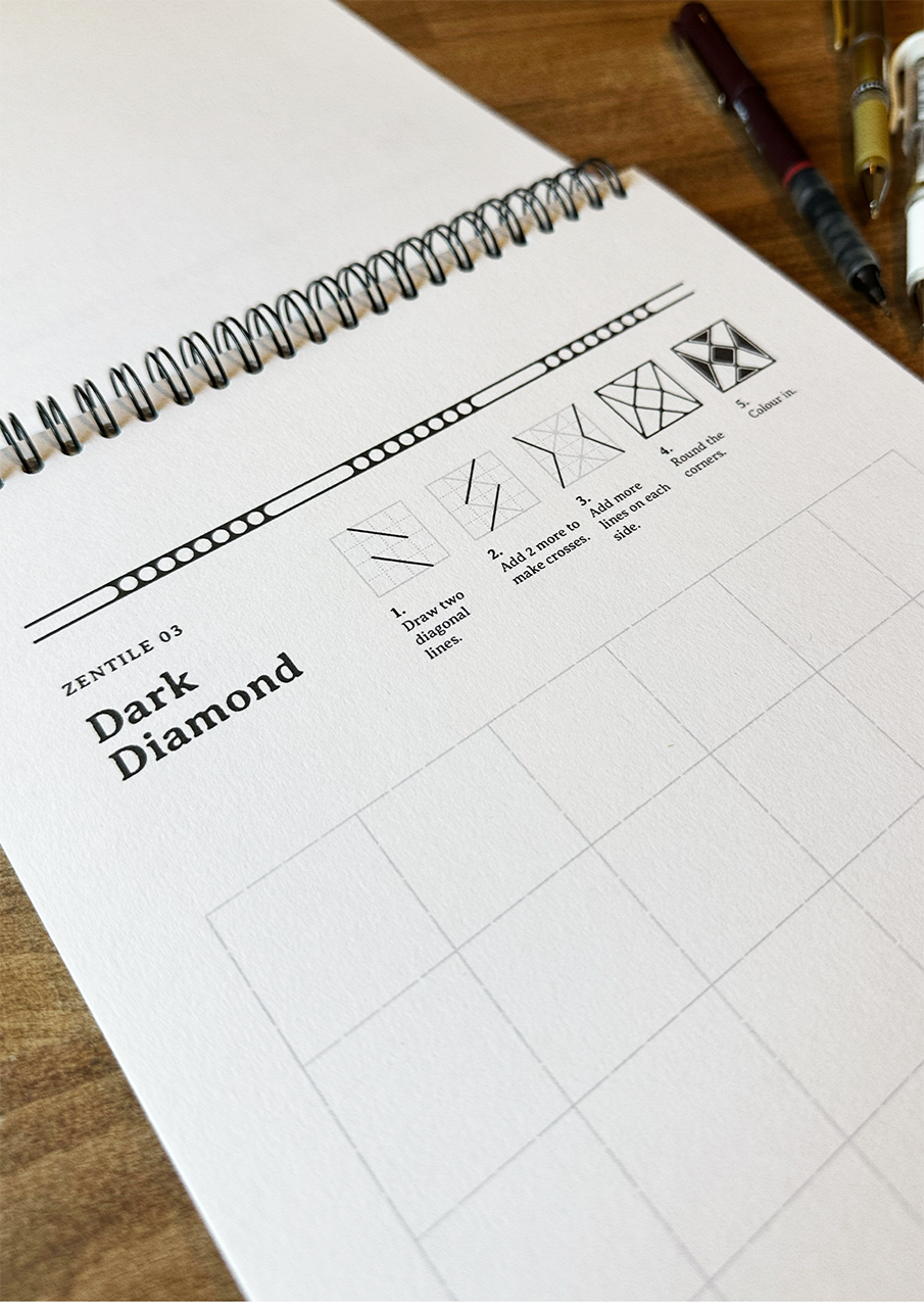 Zentiles Guided Drawing Book