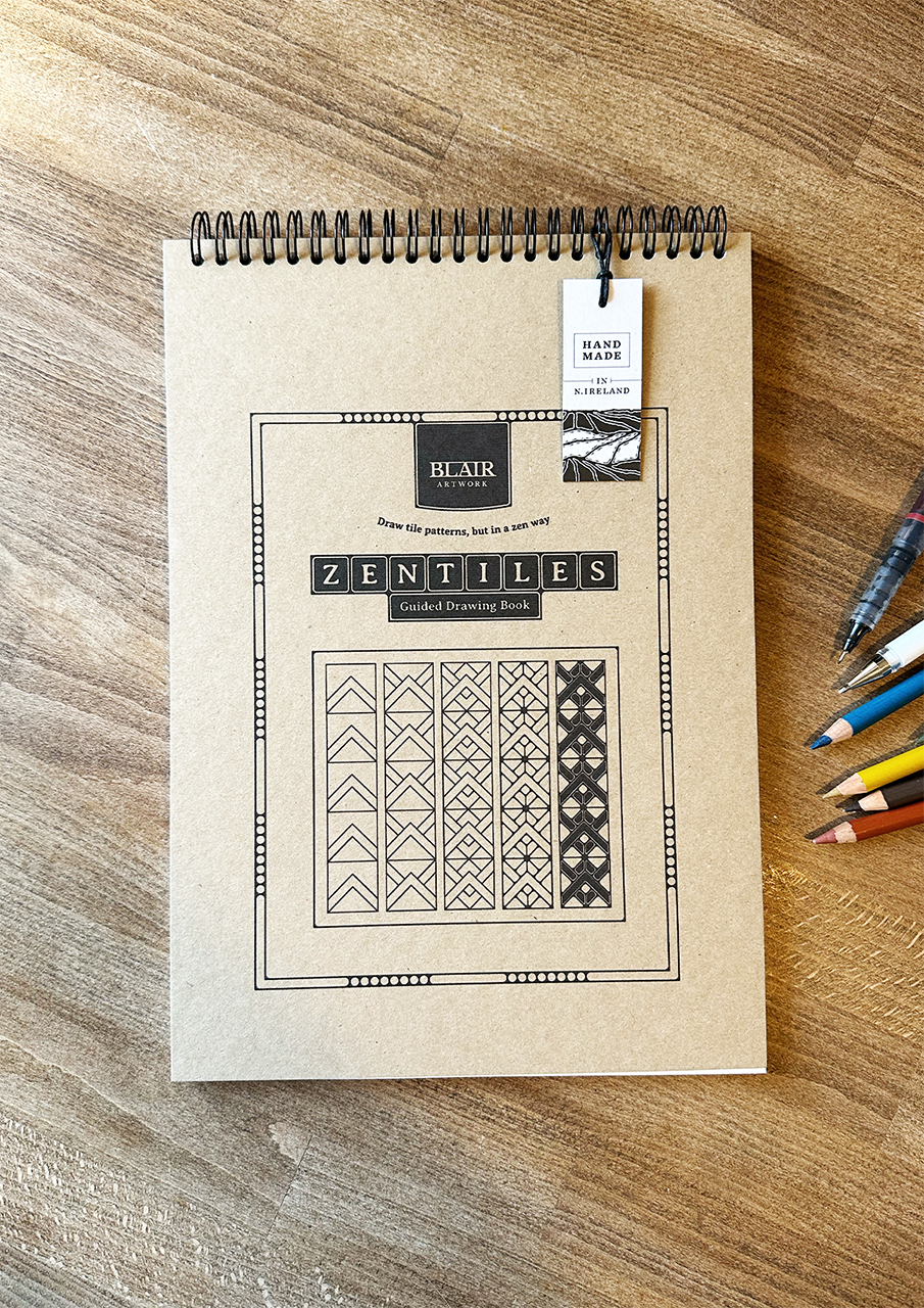 Zentiles Guided Drawing Book