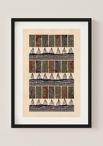 The Autumn Trees - Art Print