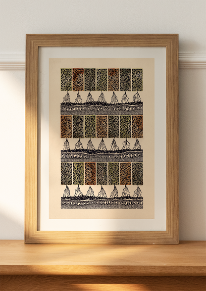 The Autumn Trees - Art Print