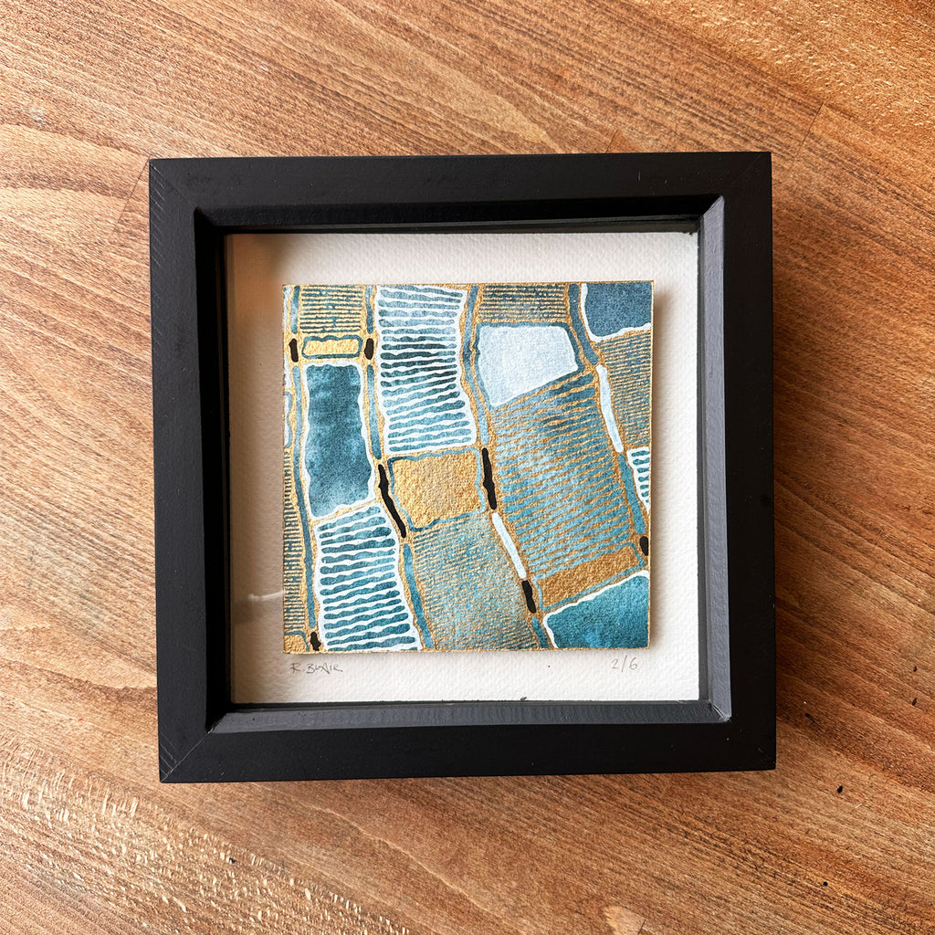 The Gilded Rivers 2/6 Original Framed Artwork