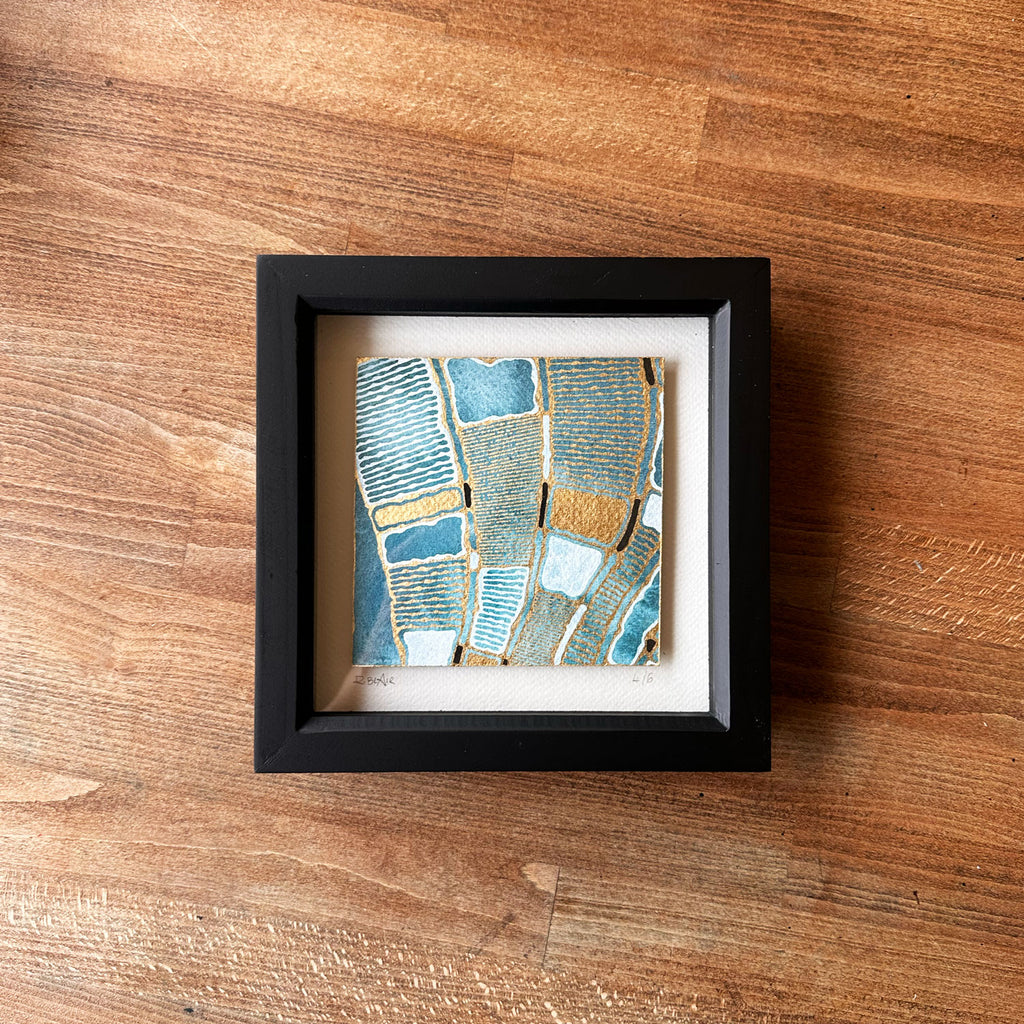 The Gilded Rivers 4/6 Original Framed Artwork