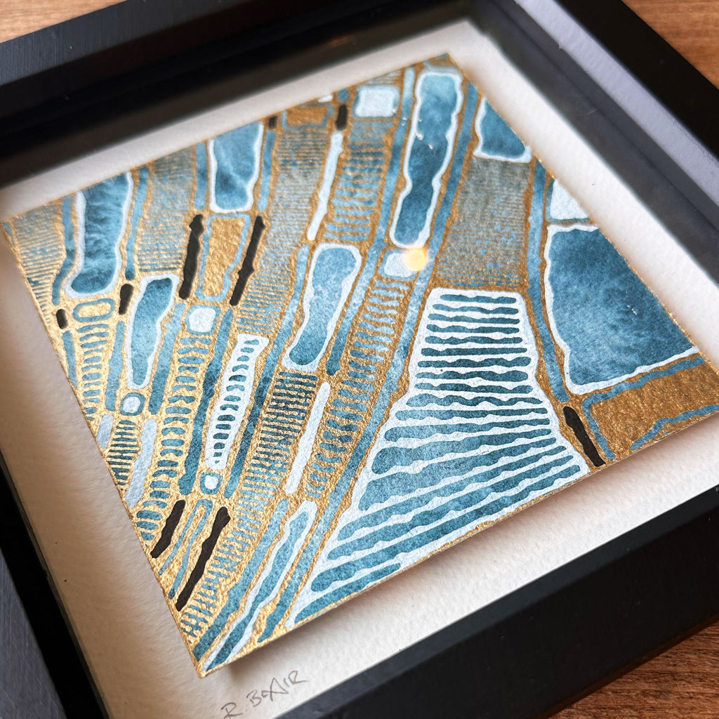 The Gilded Rivers 5/6 Original Framed Artwork