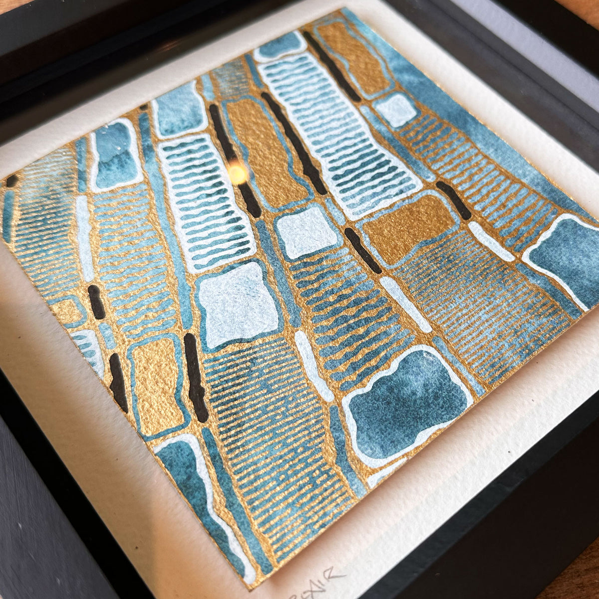 The Gilded Rivers 6/6 Original Framed Artwork