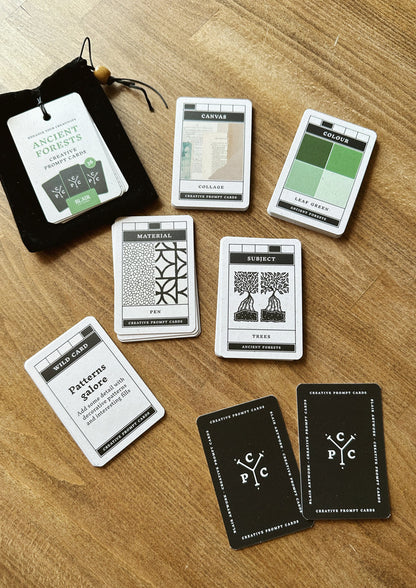 Ancient Forests - Creative Prompt Cards