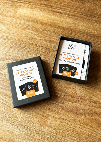 Autumnal Woods - Creative Prompt Cards
