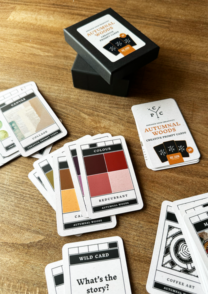 Autumnal Woods - Creative Prompt Cards
