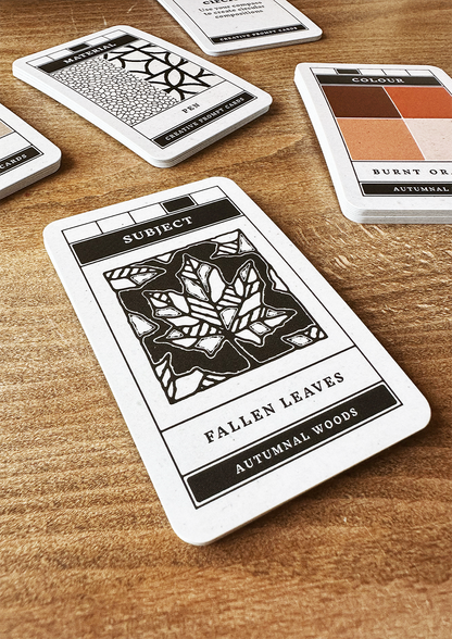 Autumnal Woods - Creative Prompt Cards