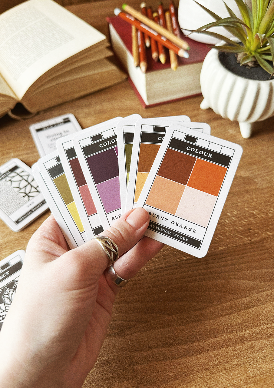 Autumnal Woods - Creative Prompt Cards
