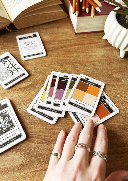 Autumnal Woods - Creative Prompt Cards