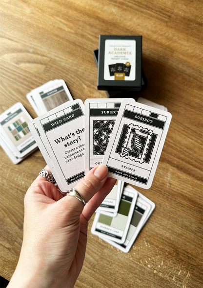 Dark Academia - Creative Prompt Cards