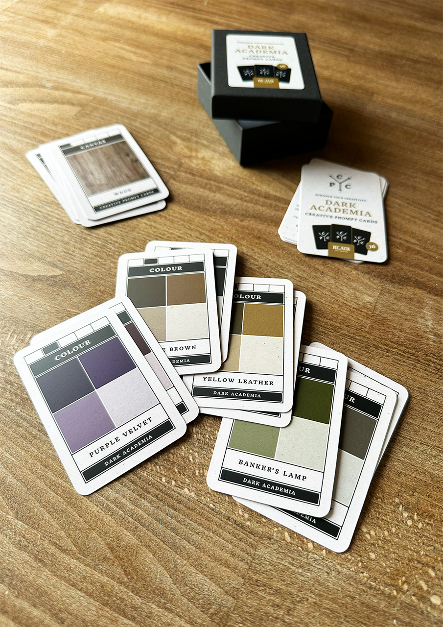 Dark Academia - Creative Prompt Cards