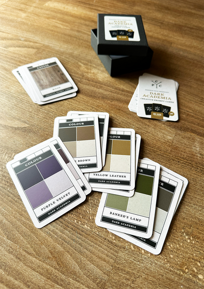 Dark Academia - Creative Prompt Cards