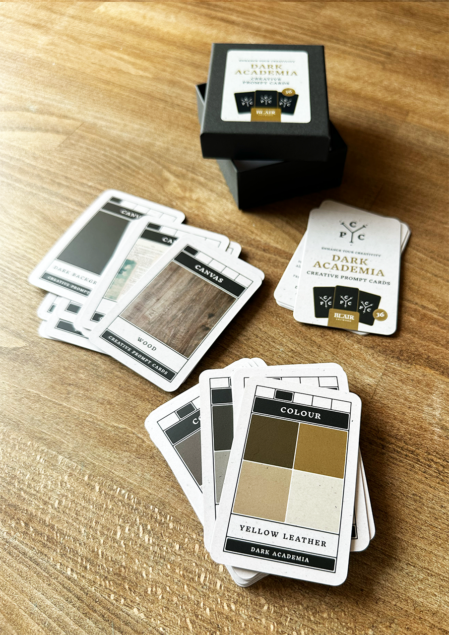 Dark Academia - Creative Prompt Cards