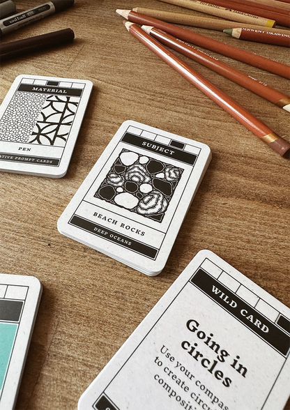 Deep Oceans - Creative Prompt Cards