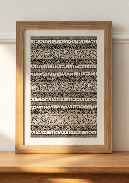 The Fallen Leaves - Art Print