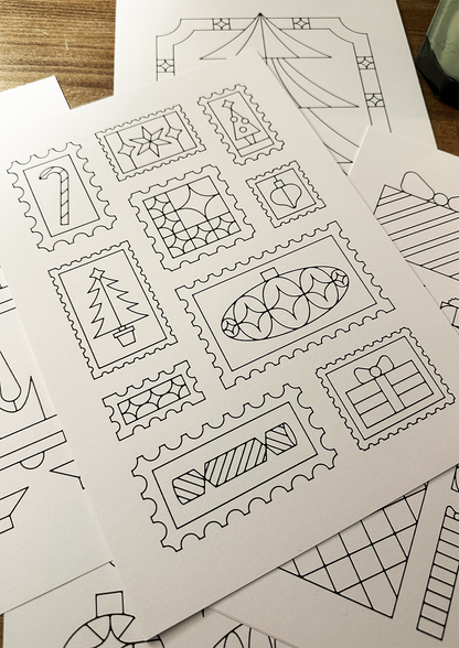 Festive Colouring Pack