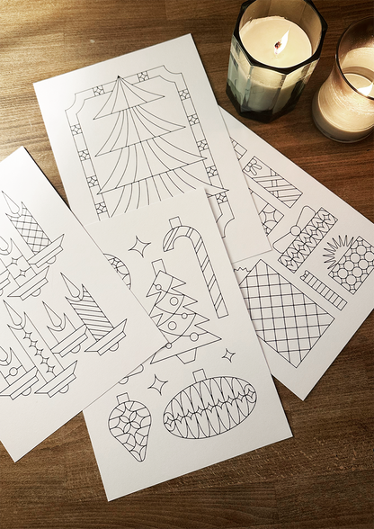 Festive Colouring Pack