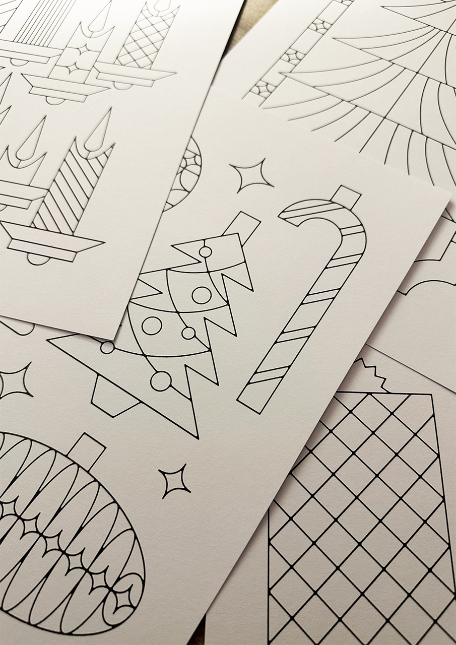 Festive Colouring Pack