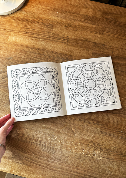 Medieval Interlace - Colouring Book