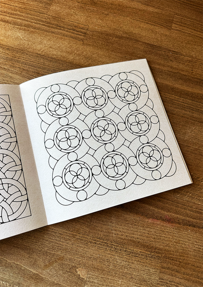 Medieval Interlace - Colouring Book