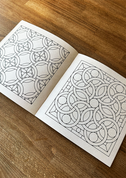 Medieval Interlace - Colouring Book