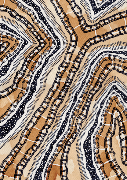The Midnight Hills - Art Print