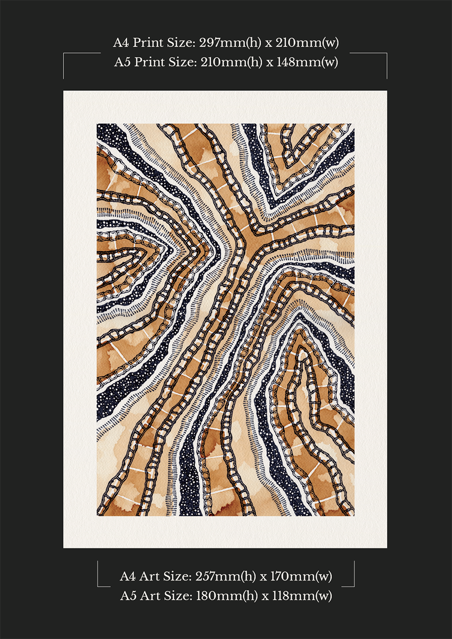 The Midnight Hills - Art Print