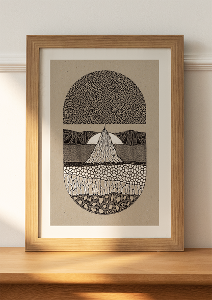 The Nordic Tree - Art Print