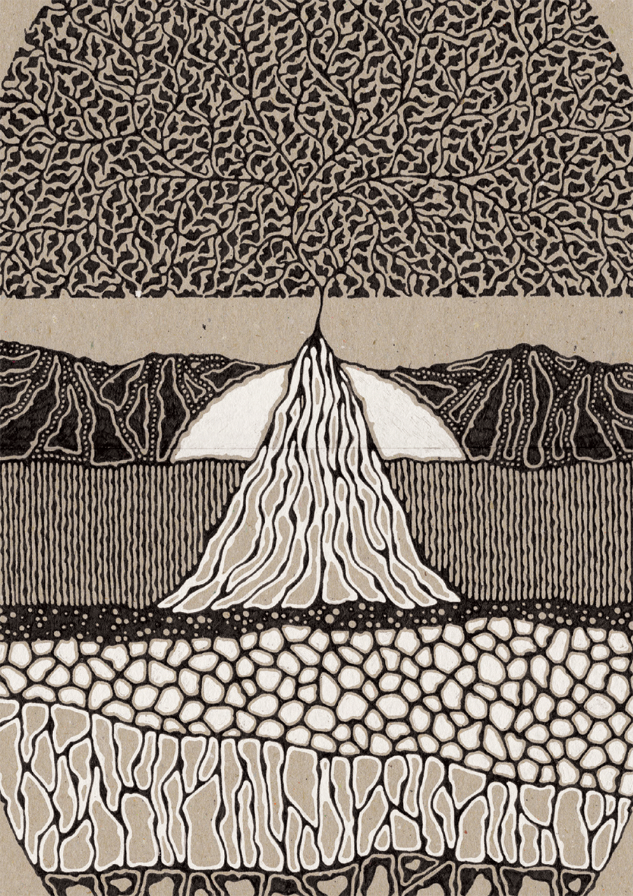 The Nordic Tree - Art Print
