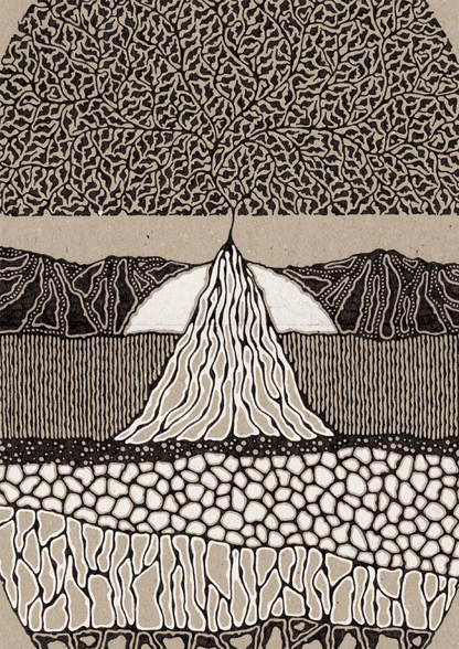The Nordic Tree - Art Print