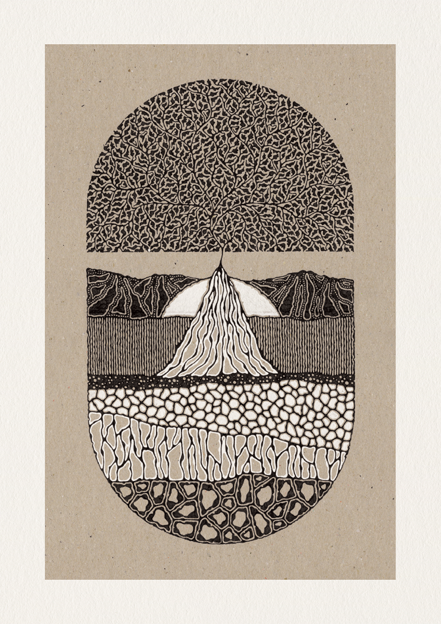 The Nordic Tree - Art Print