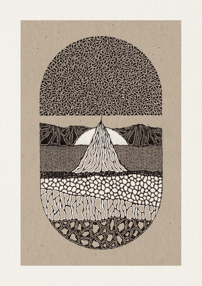 The Nordic Tree - Art Print