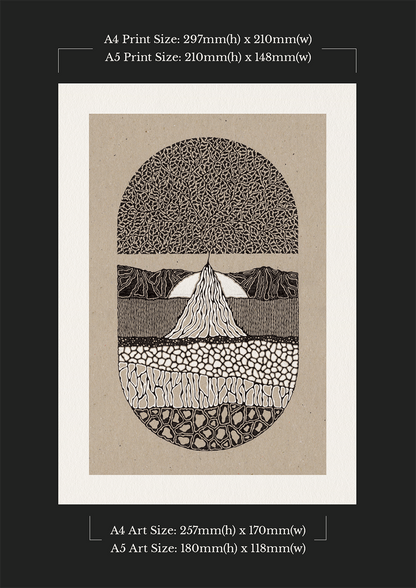 The Nordic Tree - Art Print