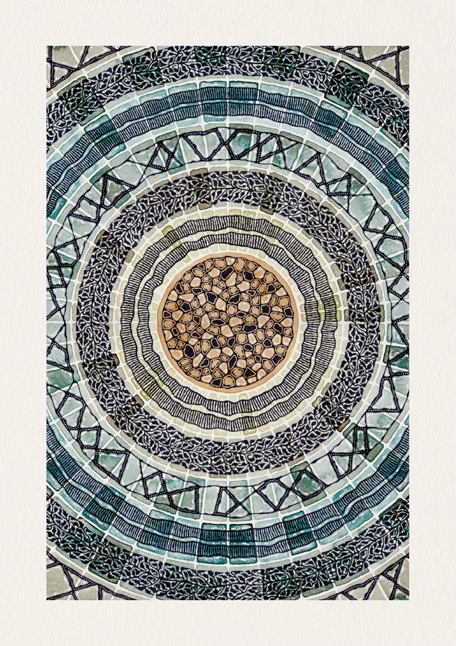 The Stained Light - Art Print