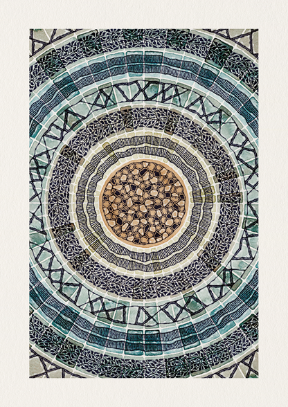 The Stained Light - Art Print