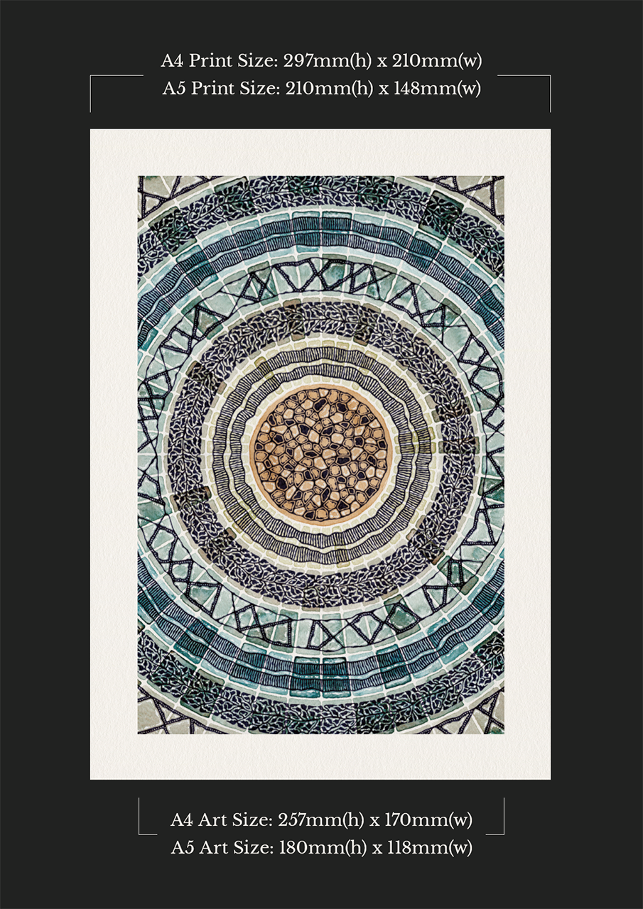 The Stained Light - Art Print