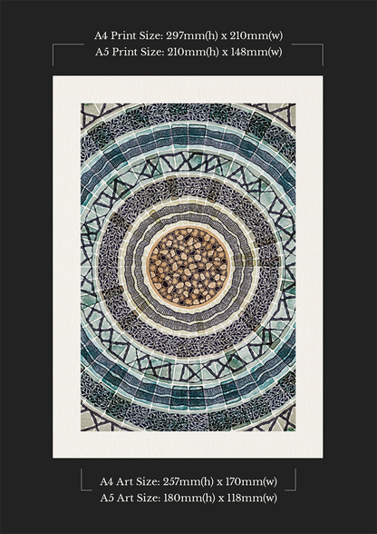 The Stained Light - Art Print